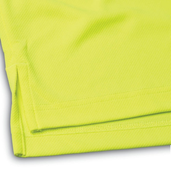 Walls Men's Enhanced Visibility Mesh Safety Work T-Shirt - Yellow