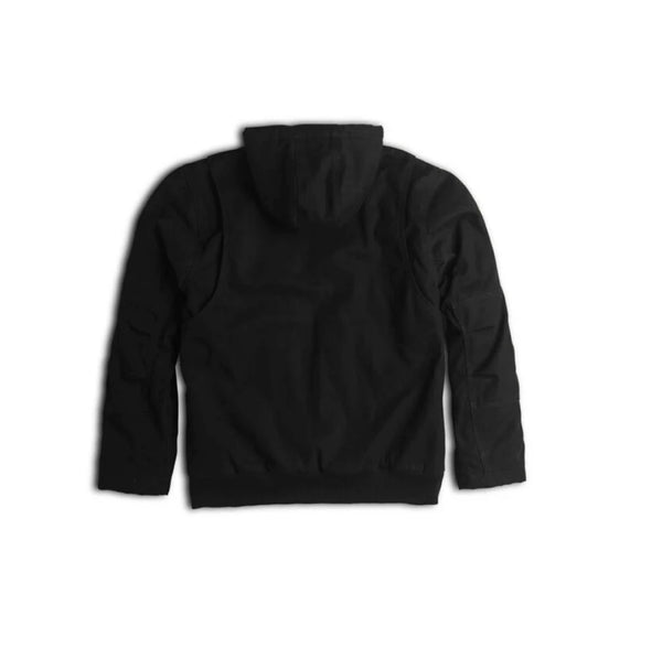 Walls Mingus Men's Sherpa Lined Hooded Winter Work Bomber - Black YJ39