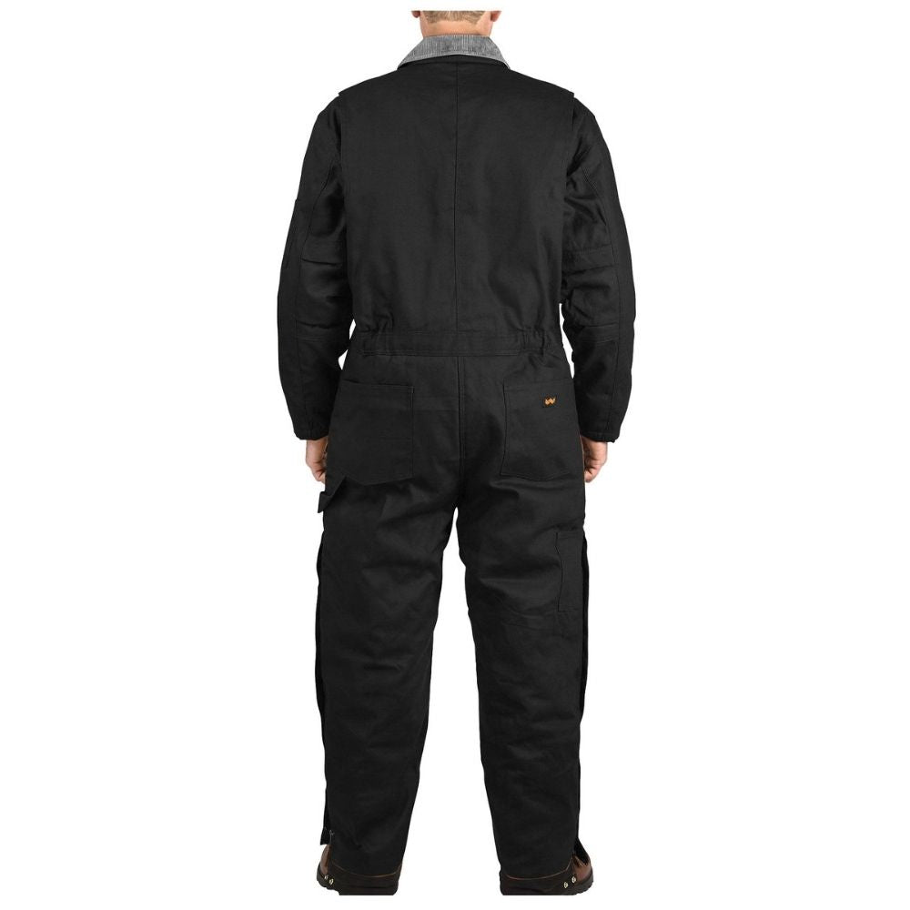 Walls Plano Insulated Duck Work Coverall - Black YV31