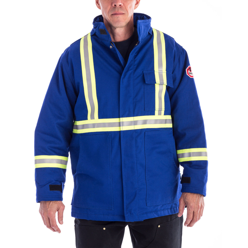 Walls 88/12 High Visibility Insulated Parka - Blue