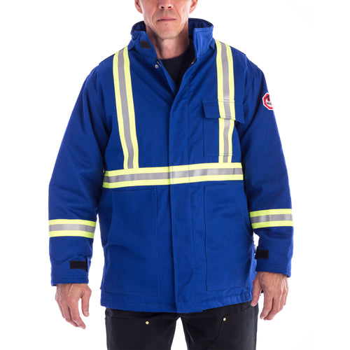Walls 88/12 High Visibility Insulated Parka - Blue