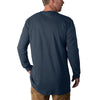 Walls Men's Heavy Lifter Long Sleeve Work Shirt YL879  - Total Eclipse