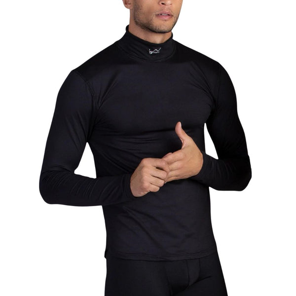 Athletic Works Men's Underwear Long Sleeve Compression T-shirt