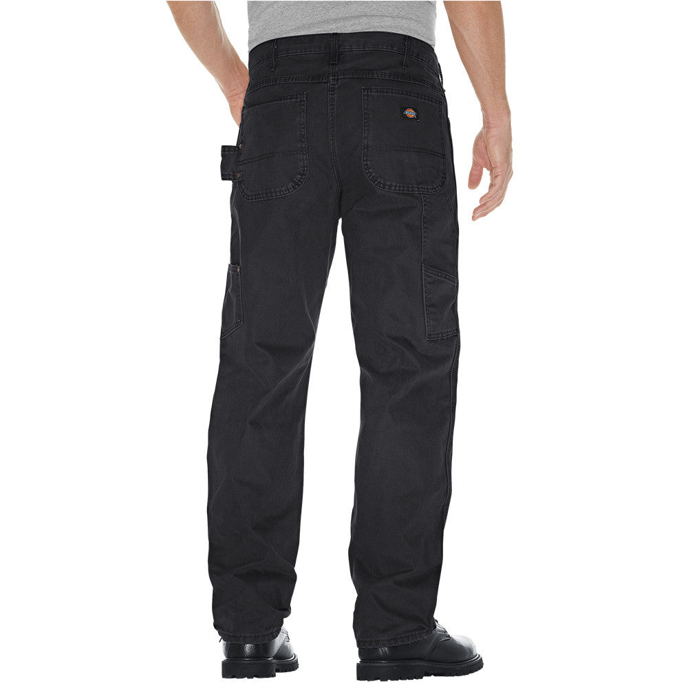 Dickies Sanded Duck Carpenter Work Safety Pant - black