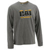 CAT Men's Graphic Long Sleeve Work Shirt - Grey 1510318