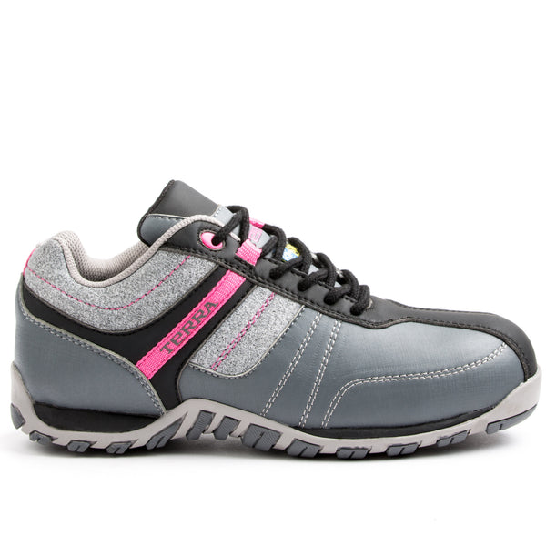Terra Cora Women's Lightweight Aluminum Toe Athletic Safety Shoes