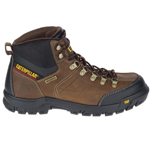 CAT Threshold Men's Hiker Steel Toe Work Hiker Boot - Brown
